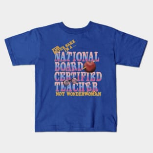 National Board Certified Teacher Kids T-Shirt